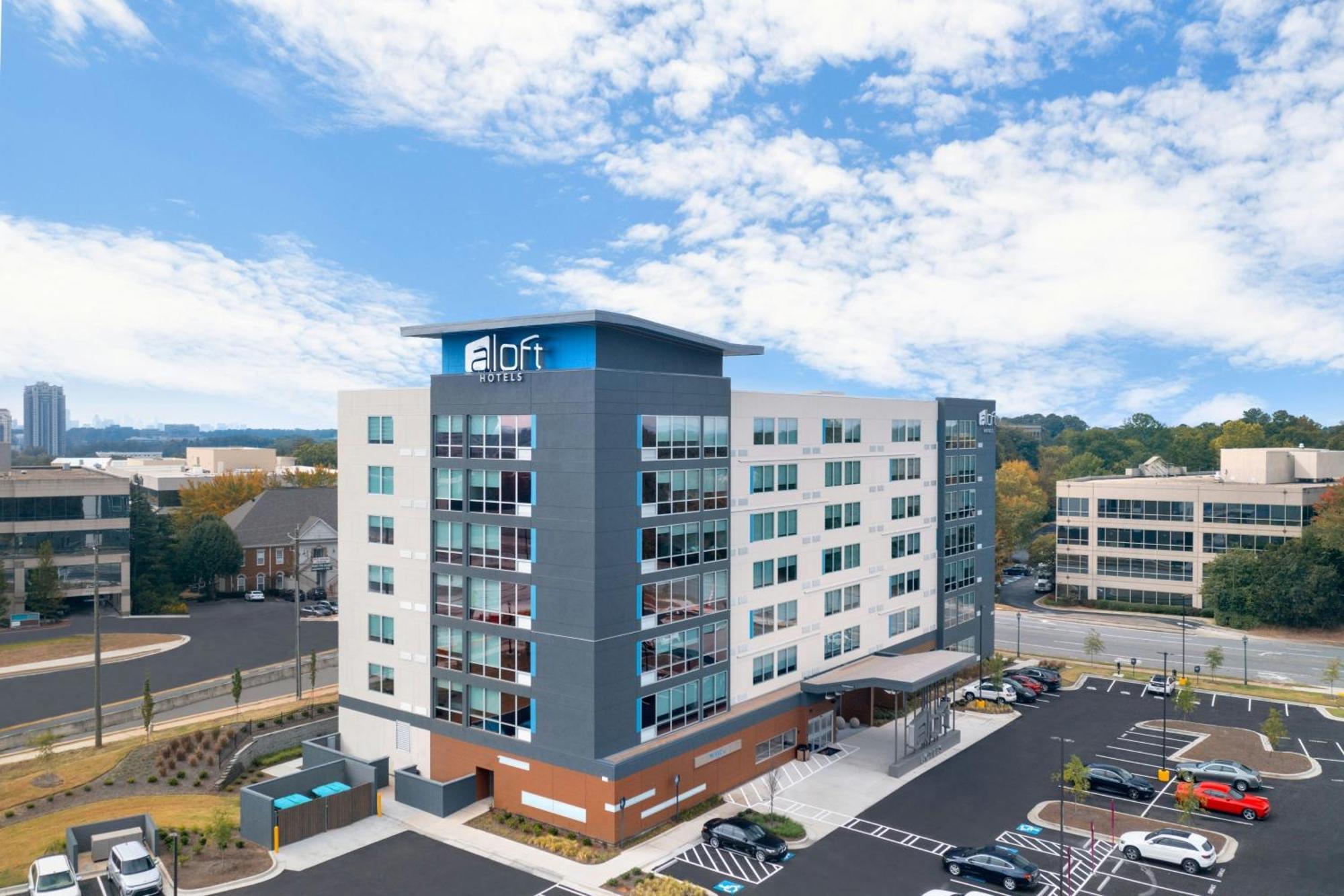 Aloft Atlanta Perimeter Center Hotel Sandy Springs Exterior foto